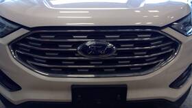 Kt4z8200aa Ford Used Upper Grille Fits 2019 Edge Cover Mounted Se Grade A