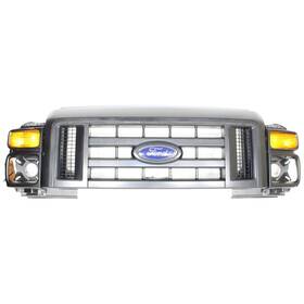 L1mb-105b00-ae Ford 08-18 Econoline Van Radiator Core Support Frame Headlight Grill Genuine Oem