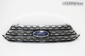 Lb5b-8150-bbw Ford 2020-2022 Explorer Front Bumper Upper Radiator Grille Grill With Emblem Oem