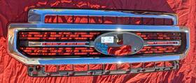 Lc3b-8200-cesmas Ford Lc3b8200cesmas 2020 2021 2022 F250 F350 Super Duty Chrome Front Grill Oem