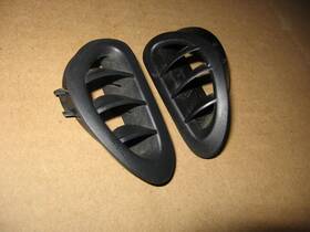 F4zb-63046a76 Ford Mustang -f4zb-63046a76 Black Mini Dash Pad Air Vents Defrost A/c Heater Set 94-04
