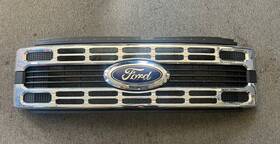 Pc3b8200bd Ford Oem Factory 2023-2025 Super Duty Xlt Chrome Grille Emblem Oe Grill F250 F550 Xl