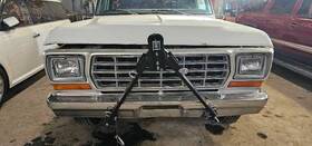 104-00997c Ford Truck Grille Chrome And Argent Assembly With Headlight Doors Fits 1979 F350 1196208