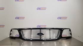 104-01740a Ford Truck 03 F150 Harley Davidson Grille Black