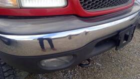 104-01740b Ford Truck Grille Harley-davidson Upper Dark Gray Fits 02-03 F150 Pickup 225783