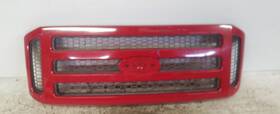104-01863g Ford Truck Red Painted Surround Grille Fits 2005-2007 F250 F350