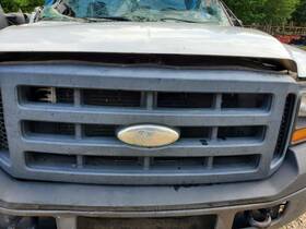 104-01863j Ford Truck 2006 2007 F350 Oem Black Grille