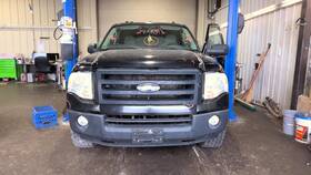 104-01964a Ford Truck Grille Upper Black Moulded-in-textured Fits 07-14 Expedition 1035302