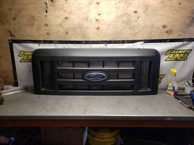104-02092b Ford Truck Grille Painted Black Fits 2011 E350 Van 1147263