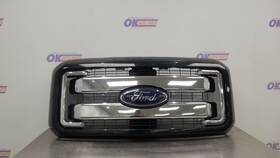104-02234c Ford Truck 15 F350 Super Duty King Ranch Grille Assembly Black Chrome