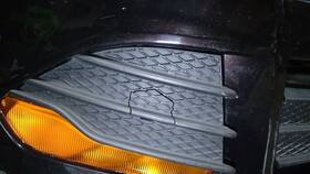104-02424ar Ford Truck Passenger Right Grille Lower S Base Fits 13-16 Escape 470687