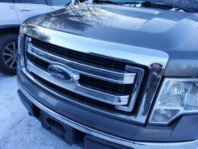 104-02430d Ford Truck Grille Hood Chrome Surround Xlt Fits 13-14 F150 Pickup 8371258