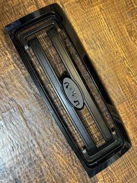 104-02430f Ford Truck Oem 2009-2014 F150 Stx Fx4 Fx2 Front Grille Grill Painted Surround Black