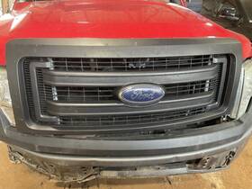 104-02430k Ford Truck Grille Hood Mounted Black Textured Surround Fits 13-14 F150 Pickup 4553094 104-02430k Ford Truck Grille Hood Mounted Black Textured Surround Fits 13-14 F150 Pickup 4553094