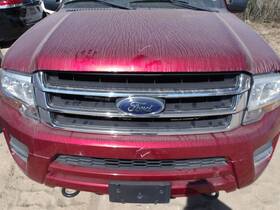 104-02633a Ford Truck Grille Upper Chrome Xlt Fits 15-17 Expedition 7636470