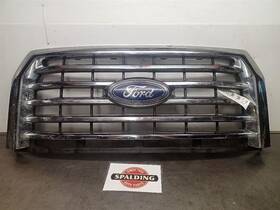 104-02651c Ford Truck Chrome Front Center Grille From 2017 F150 Xlt 10922249