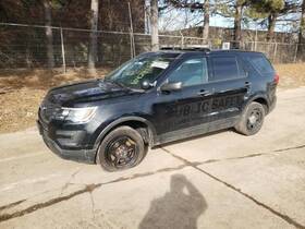 104-02746a Ford Truck Grille Upper Base With Police Package Fits 16-19 Explorer 2039318