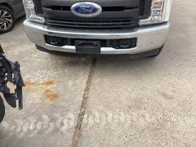 104-02792h Ford Truck Grille Xl Black Textured Center Bars Fits 17-19 F250sd Pickup 1838587