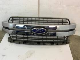 104-10588b Ford Truck Grille Lariat 2 Horizontal Main Bars Fits 18-20 F150 Pickup 312713