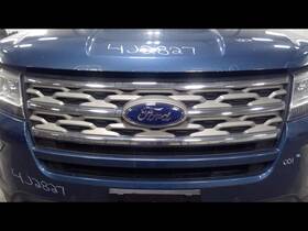104-10672b Ford Truck Grille Upper Xlt Chrome Bars Fits 18-19 Explorer 1049856