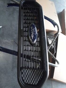 104-11044a Ford Truck Grille Xl Black Textured Fits 19-23 Ranger 429204 104-11044a Ford Truck Grille Xl Black Textured Fits 19-23 Ranger 429204