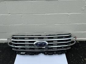 Jl1b-8200-fb5jp4 Ford Trucks Expedition Upper Grille 2018-2021 Silver Oem