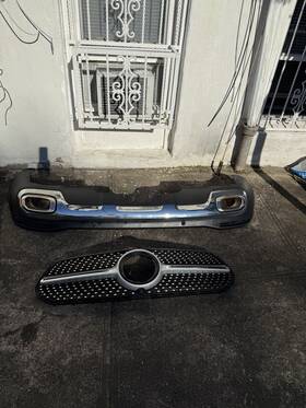 Amb2311et173 Gatauto 2021 Gle 450 Front Grill And Rear Bumper