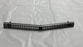 1240216 General Motors 1973 Buick Grill B Body Except Wagon Front Chrome Trim Molding Panel Filler