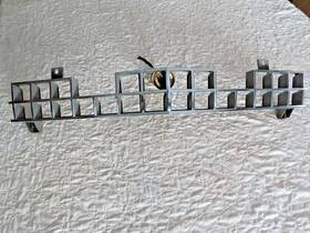 1602780 General Motors Original 74 76 Gm Cadillac Deville Front Lower Bumper Grill Grille Assembly Nice