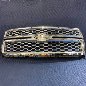 23259624 General Motors 2014 2015 Chevrolet Silverado 1500 Grille Chrome New Oem Ltz