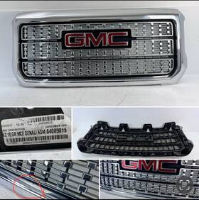 84089015 General Motors Oem Gm 2015-2019 Gmc Sierra Denali 2500hd 3500 Hd Grill Chrome Genuine