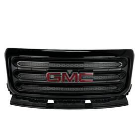 84733966 General Motors Oem 2015 - 2020 Gmc Canyon Front Grille Assembly Black With Emblem