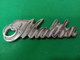 345210 General Motors Gm Oem New 1974-77 Malibu Front Fender Emblem Nameplate Script 74 75 76 1975 1977 Badge
