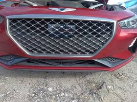 104-10845 Genesis Grille Bright Chrome Without Park Assist Fits 19-21 G70 1097588