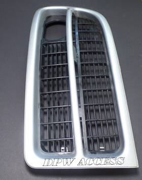 8d0807345l Genuine Audi Silver B5 S4 8d Front Bumper Fog Light Grille Cover Lower Grill Left Side L