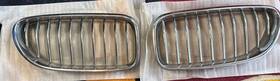 51-13-7-212-849 Genuine Bmw F06/f12/f13 640i 650i 2dr/4dr Chrome Front Pair Oem Kidney Grille 2014