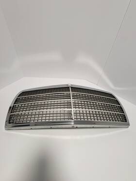 1268800883 Genuine Mercedes-benz Oem 81-91 W126 420sel 560sel 380se Hood Radiator Grille Grill Chrome