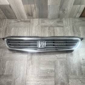 71121-s04-000 Genuine Oem Original Honda 1996-1998 Civic Front Bumper Chrome Grill Trim Molding Grille With Emblem