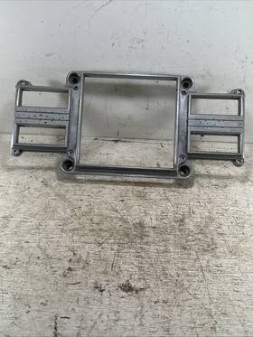 1564129 Gm 1564120 Vintage Oem 1937 37 Cadillac Lasalle Gage Cluster Chrome Grille Bezel