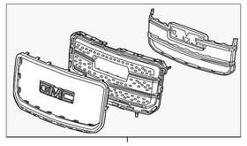 22814533 Gm Genuine Front Grille
