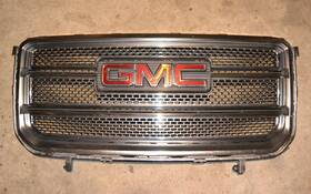 22814536 Gm Damage 2013-2016 Gmc Acadia Denali Upper Front Bumper Center Grill Grille Oem