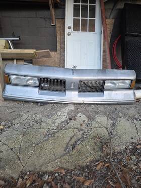 25530237 Gm 1987 1988 Cutlass Supreme And Salon Header Panel Euro Nose