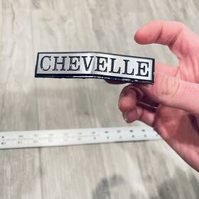 347378 Gm 1973-1975 Chevy Chevelle Malibu Classic Grille Emblem Badge Ornament Oem #347378