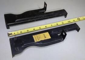 Gm 3745249 Nos 58 59 Chevy Pickup Truck Suburban Radiator Grille Filler Panel Support Pair