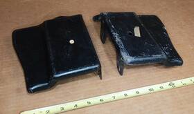 377088 Gm Nos 1976 1977 Chevy Malibu Chevelle El Camino Lh Rh Grille Bracket Pair 76 77