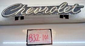 B32-101 Gm 3907067 Oem 1967 Chevy Chevrolet Impala Caprice 396 427 Grill Badge Emblem 67
