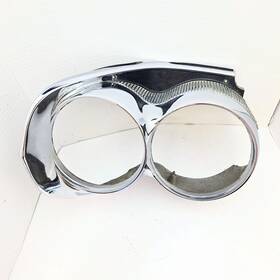 Gm 5956701 1965 Pontiac Grand Prix Headlight Door Bezel Trim Grille Chrome Lh Driver Oem