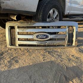 Fo1200511 Gm 2009-2012 Oem Ford F-150 Xlt Lariat Fx4 Fx2 Platinum Chrome Upper Front Grille