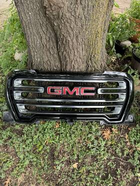 84508683 Gm Trucks 84508265 2019-2020 Gmc Sierra 1500 At4 Oem Grille Black