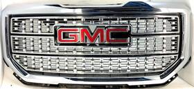 104-02698f Gmc 2016-2018 Denali 1500 Grille Front Chrome With Logo Oem